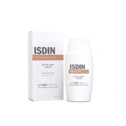 Isdin Isdin Fusion Fluid Active Unify Color Spf50 Size 50 Ml