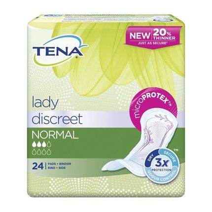 Tena Lady Discreet Normal Tena Incontinence Pad For Women