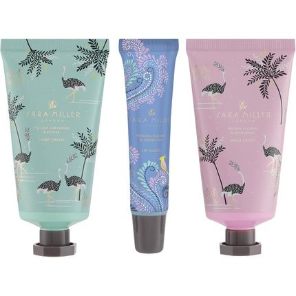 Sara Miller Savannah Handbag Discovery Set With Hand Cream 50Ml & Lip Gloss - Image 3