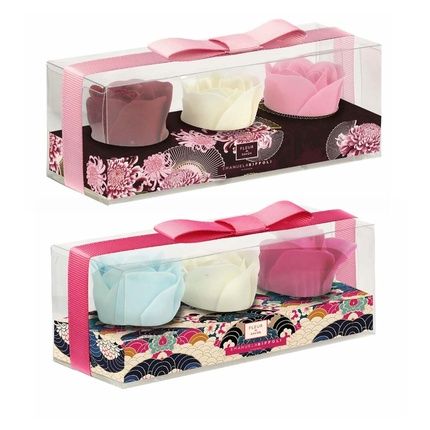 Emanuela Biffoli Tris Di Fiori Soap With Star Rose Fragrance 13.5G