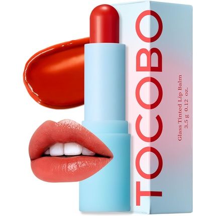 Tocobo Glass Tinted Lip Balm No.013 Tangerine Red 3.5G