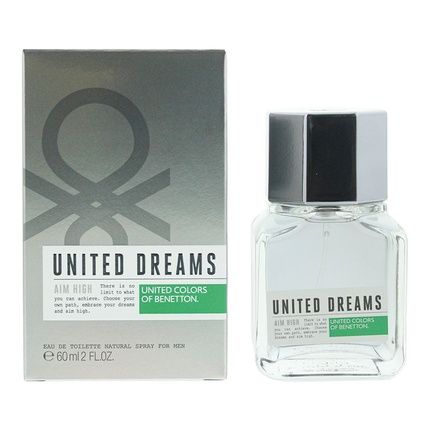 Benetton United Dreams Aim High Eau De Toilette 60Ml Men Spray