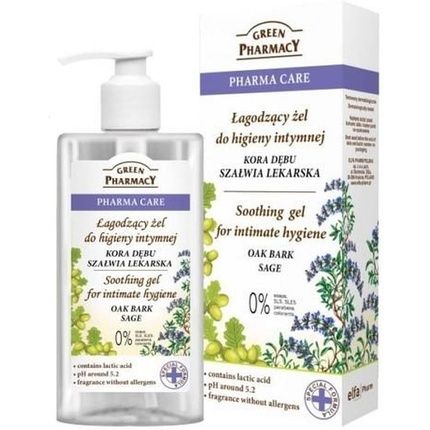 Green Pharmacy Sage And Oak Bark Intimate Wash Lotion 300Ml