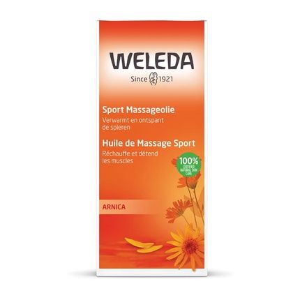 Weleda Arnica Massage Oil A Soothing Massage Oil With Arnica For Relaxation And Relief