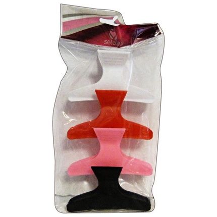 Hairdresser'S Hair Clip Setablu Color 4 Pcs
