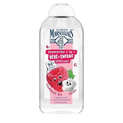 Le Pe Marseillais 2-In-1 Shampoo For Babies & Children Detangling Raspberry