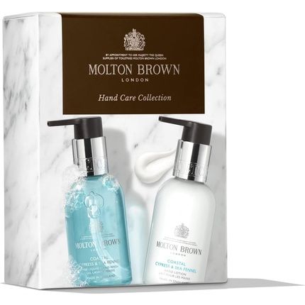 Molton Brown Coastal Cypress & Sea Fennel Hand Care Collection Gift Set