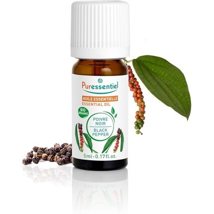 Puressentiel Organic Black Pepper Essential Oil 100% Pure