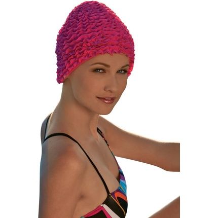 Fashy Women'S Frill Swim Cap One Size Pink