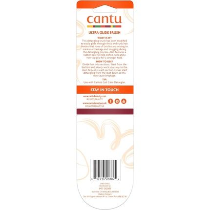 Cantu Hair Accessories Detangle Ultra Glide Brush - Image 3