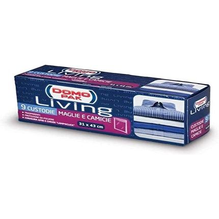 Domopak Living Sleeves For Shirts And Shirts 31 X 43 Cm - Pack Of 9