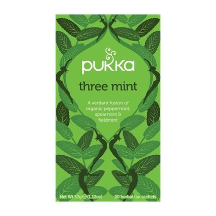 Pukka Three Mint Tea Organic By Pukka