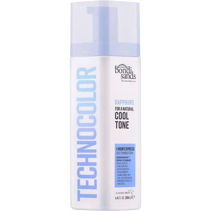 Bondi Sands Technocolor 1-Hour Express Sapphire Self-Tanning Foam 200Ml