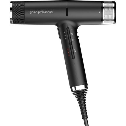 Ga.Ma Italy Professional Perfect Iq2 Hairdryer With Sophisticated Technologies For Hair Well-Being And Shine 2000W Power Black