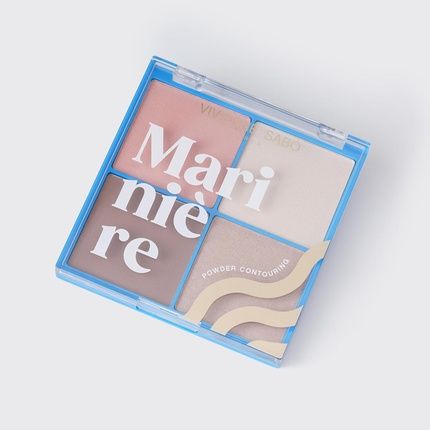Vivienne Sabo Powder Face Contouring Palette Mariniere 01 - Image 3