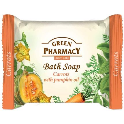 Green Pharmacy Bath Soap Bar Carrots With Pumpkin Oil 100G