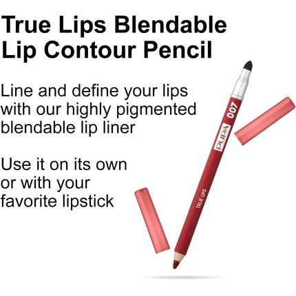 Pupa Milano True Lips 007 Shocking Red 1.2G