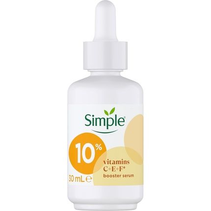 Simple 10 Vitamin C E F Booster Serum - Hydrating Face Serum