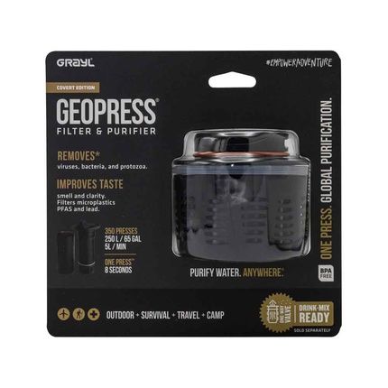 Grayl Geopress Purifier Cartridge - Black