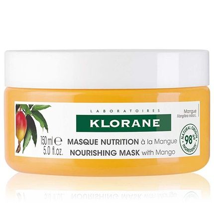 Klorane Nourishing Mask With Mango Butter For Dry And Damaged Hair 150 Ml