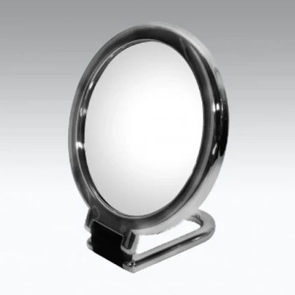 Koh-I-Noor Double Sided Chrome Mirror With Magnification And Folding Handle