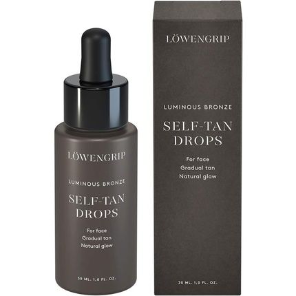 Facial Self Tanner By Lowengrip Gradual Self Tanning Drops For Face 30Ml