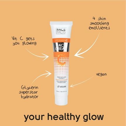 Face Facts Vitamin C Face Cream With Antioxidant-Rich Vitamin C And Glycerin 50Ml