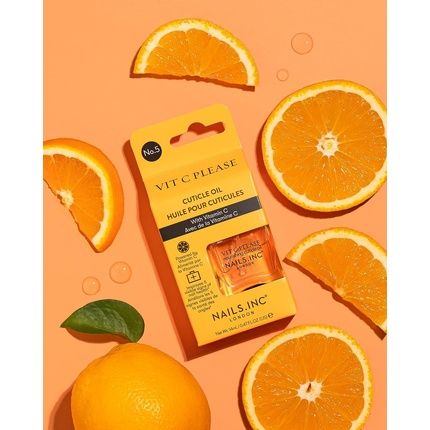 Nails.Inc Vit C Please Vitamin C Cuticle Oil 14Ml - Image 3