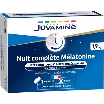 Juvamine Complete Night Melatonin 1.9Mg Sleep Aid