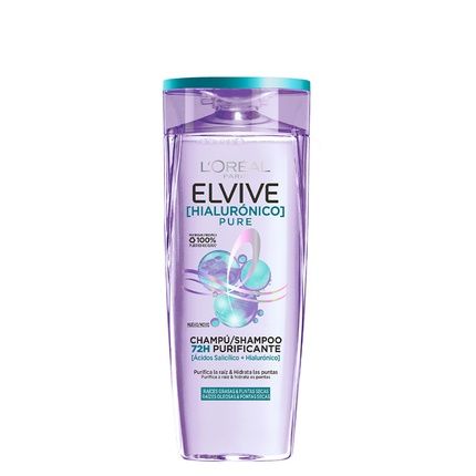 L'Oral Paris Elvive Hyaluronic Pure Shampoo 400Ml