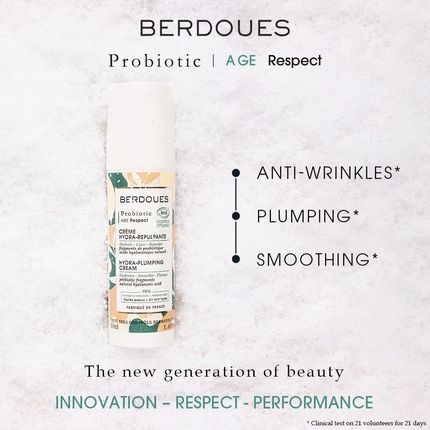 Berdoues Age Respect Hydra Plumping Cream Organic Anti Aging Skincare Treatment 1.69 Fl.Oz. - Image 3