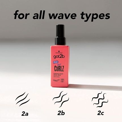 Schwarzkopf Got2B Beach Waves Hydrating Hair Spray With Coconut Water 150Ml