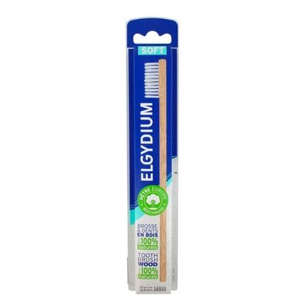 Elgydium Eco Soft Wooden Toothbrush