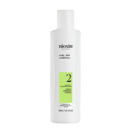 Nioxin System 2 Revitalizing Conditioner 300Ml For Natural Hair With Advanced Thinning