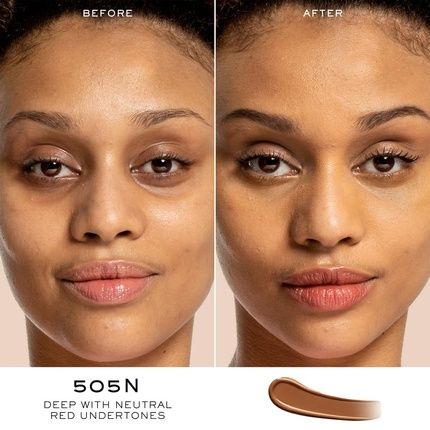 Lancome Teint Idole Ultra Wear Care & Glow Serum Concealer Medium Buildable Coverage & Natural Glow Finish 0.43 Fl Oz