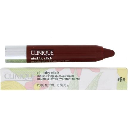 Clinique Chubby Stick Moisturizing Lip Colour Balm No. 03 Fuller Fig 3G