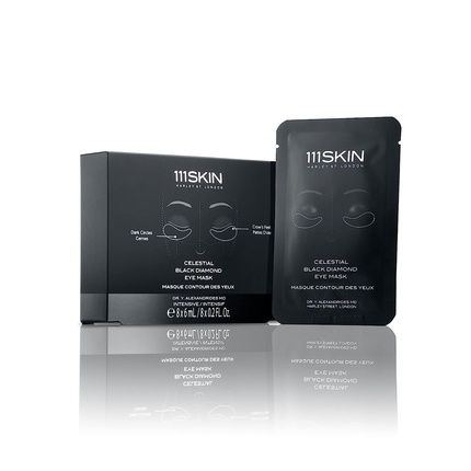 111Skin Celestial Black Diamond Eye Mask Combat Fine Lines Wrinkles Dehydration Fragrance Free 8 X 0.2 Oz - Pack Of 8