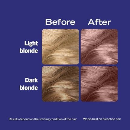 Schwarzkopf Live Lightener + Twist Permanent Pink Hair Dye Cool Rose 101