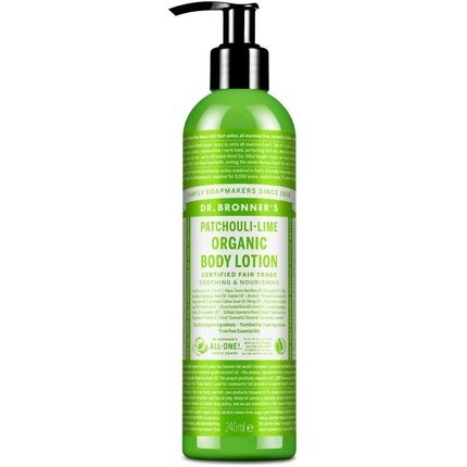 Dr Bronner'S Patchouli Lime Organic Hand And Body Lotion 236Ml