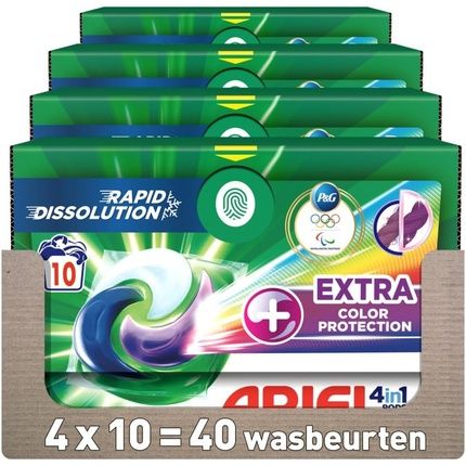 Ariel Pods 4In1 Detergent Capsules 10 Washes