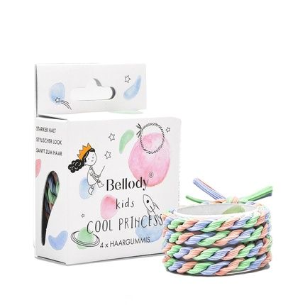 Bellody Original Girls Hair Ties Stylish Braided Children'S Hair Tie With Strong Hold Cool Princess Women'S Hair Accessories