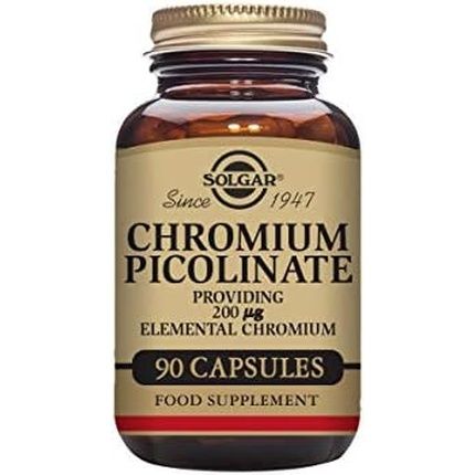 Solgar Chromium Picolinate 200Mcg 90 Capsules