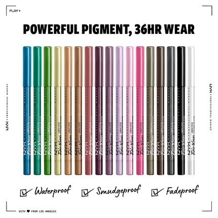 Nyx Professional Makeup Epic Wear Liner Stick Long-Lasting Eyeliner Pencil Turquoise Storm