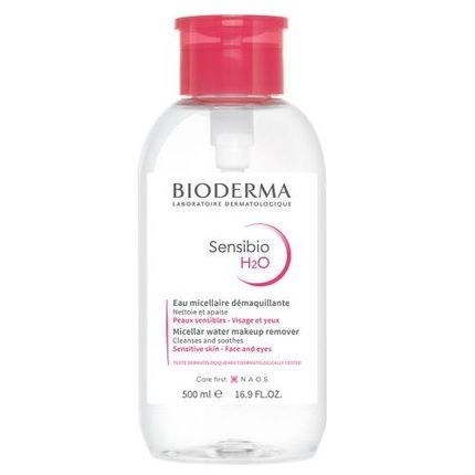 Bioderma Sensibio H2O Micellar Solution Pump Reverse 500Ml