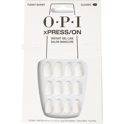 Opi Opi Xpresson Artificial Nails Iconic Shades Funny Bunny 30 Units