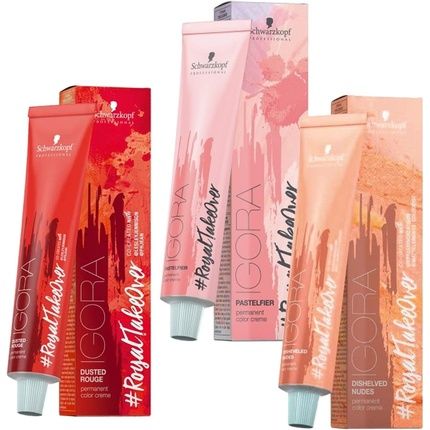 Schwarzkopf Professional Igora Royaltakeover Pastelfier Permanent Hair Colour Cream 60Ml 4045787405217 Ivory