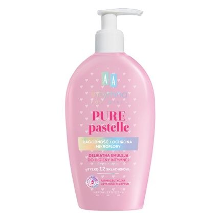 Aa Intymna For Girls Pure Pastelle Delicate Emulsion For Intimate Hygiene 300Ml