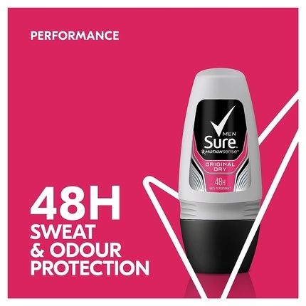 Sure Original Dry Anti-Transpirant Deodorant Roll On 50Ml - Image 3