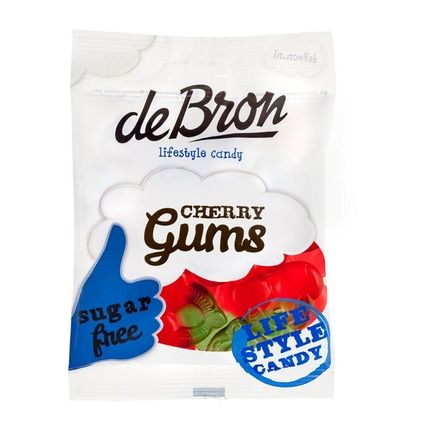 Debron Cherry Gums Sugarfree