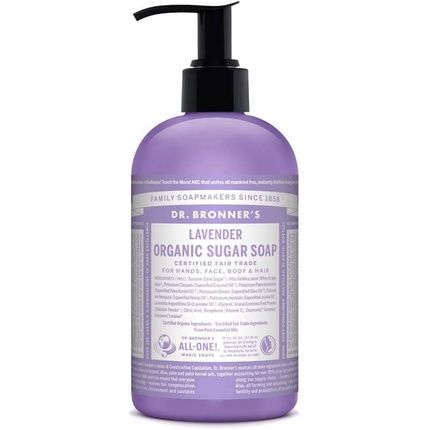 Dr. Bronner'S Organic Lavender Sugar Soap 710Ml